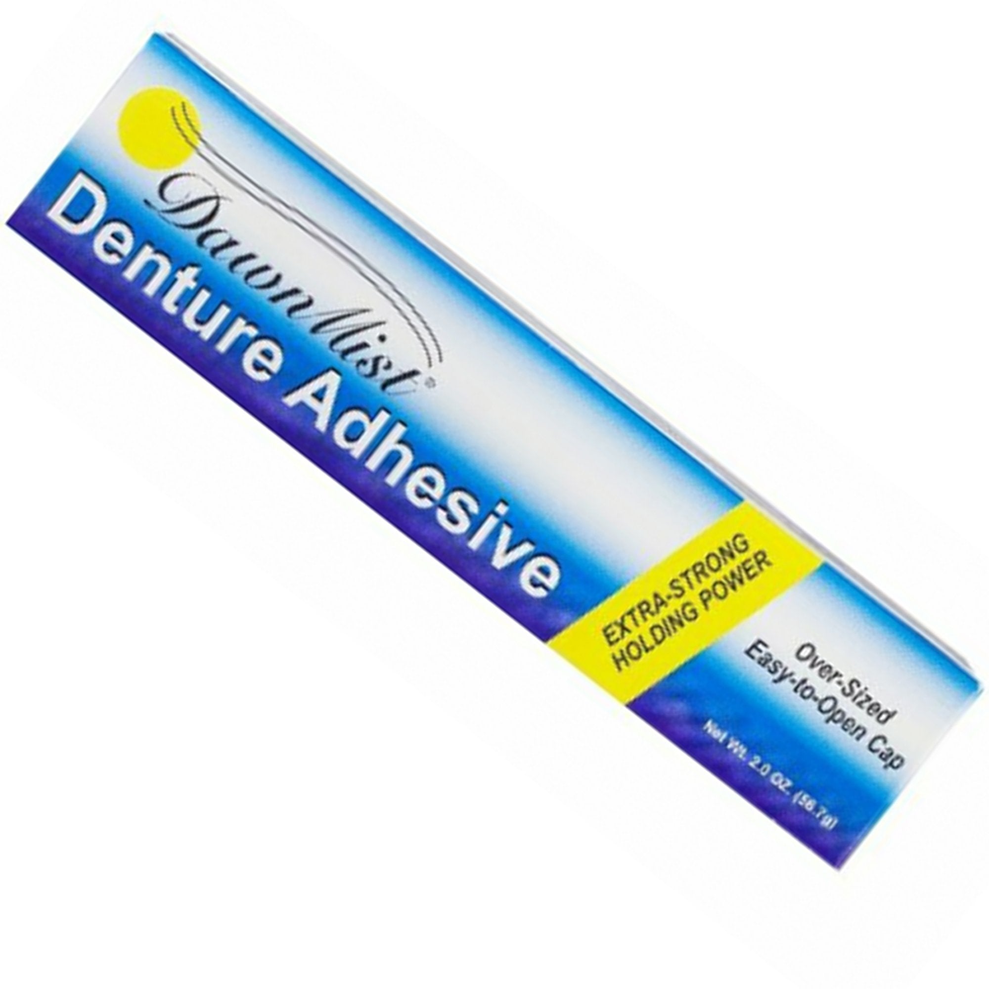 DawnMist Denture Adhesive Cream, 2-ounce Tube - Personal Hygiene>Mouth Care>Dentures>Denture Adhesives - Donovan Industries