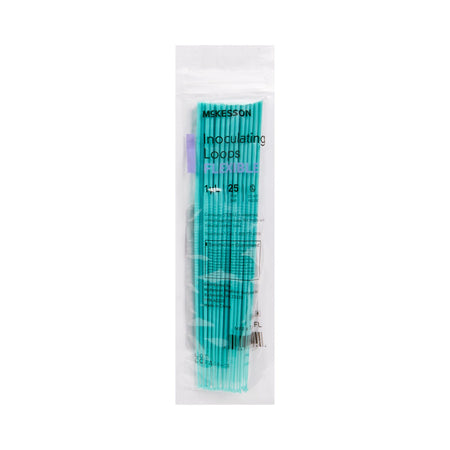McKesson Inoculating Loop, Light Green,1 ?L, 20-Centimeter Length-Inoculating Loop McKesson 1 L High Impact Polystyrene Integrated Handle Sterile