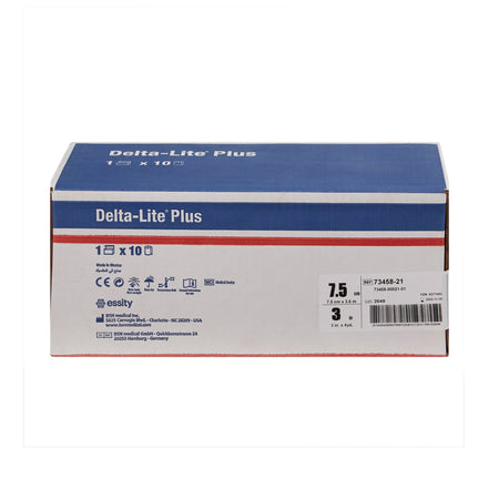 Delta-Lite Plus Dark Blue Cast Tape, 3 Inch x 4 Yard-Cast Tape Delta-Lite Plus 3 Inch X 12 Foot Fiberglass / Resin Deep Blue