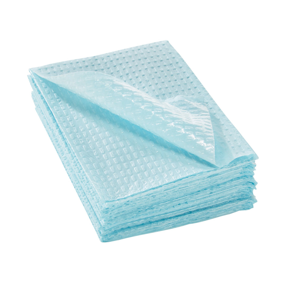 McKesson Nonsterile Blue Procedure Towels, 13 x 18 Inch-Procedure Towel McKesson 13 W X 18 L Inch Blue NonSterile