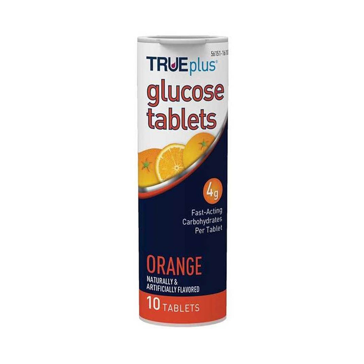 TRUEplus Orange Glucose Supplement-Glucose Supplement TRUEplus 10 per Bottle Chewable Tablet Orange Flavor