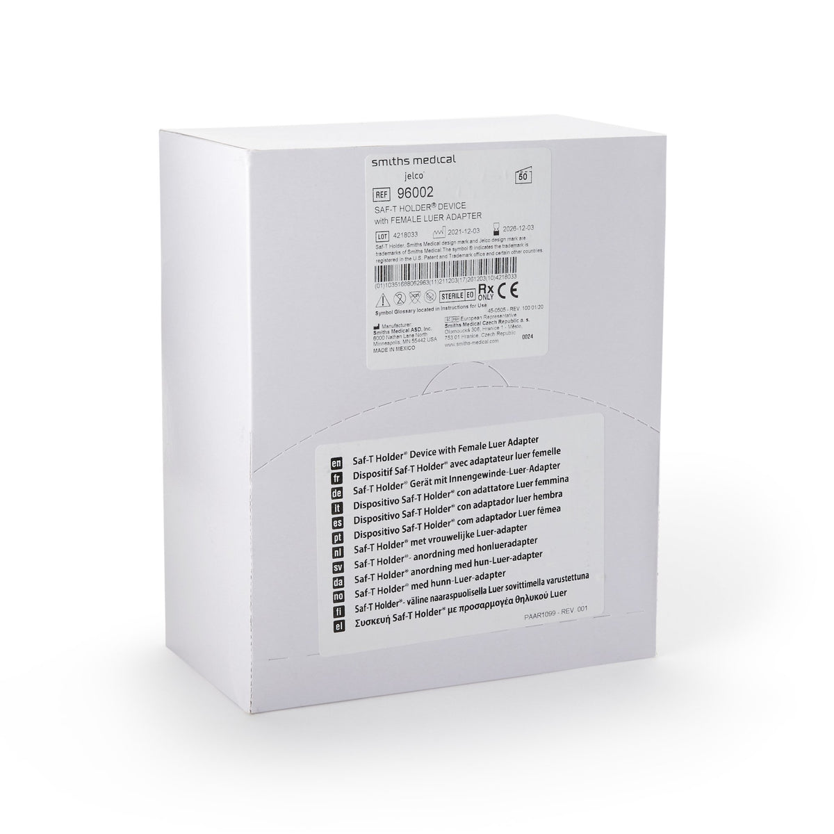 Saf-T Holder® Blood Collection Holder - Clinical Laboratory>Specimen Collection>Specimen Collection Accessories - ICU Medi...