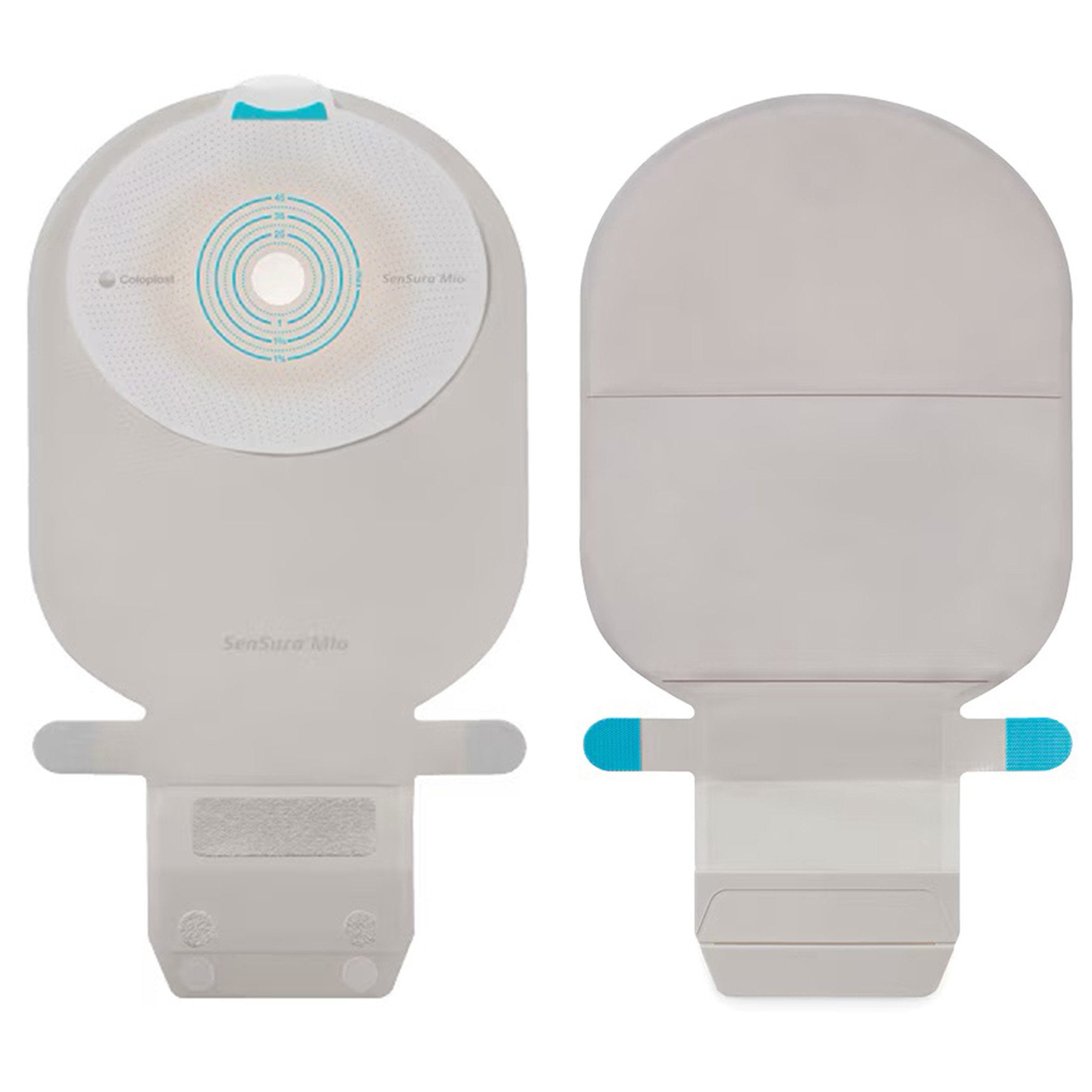 SenSura Mio One-Piece Drainable Transparent Filtered Ostomy Pouch, Maxi Length, 1-Inch Stoma-"Ostomy Pouch SenSura Mio One-Piece System 11 Inch Length, Maxi Flat, Pre-Cut 1 Inch Stoma Drainable"