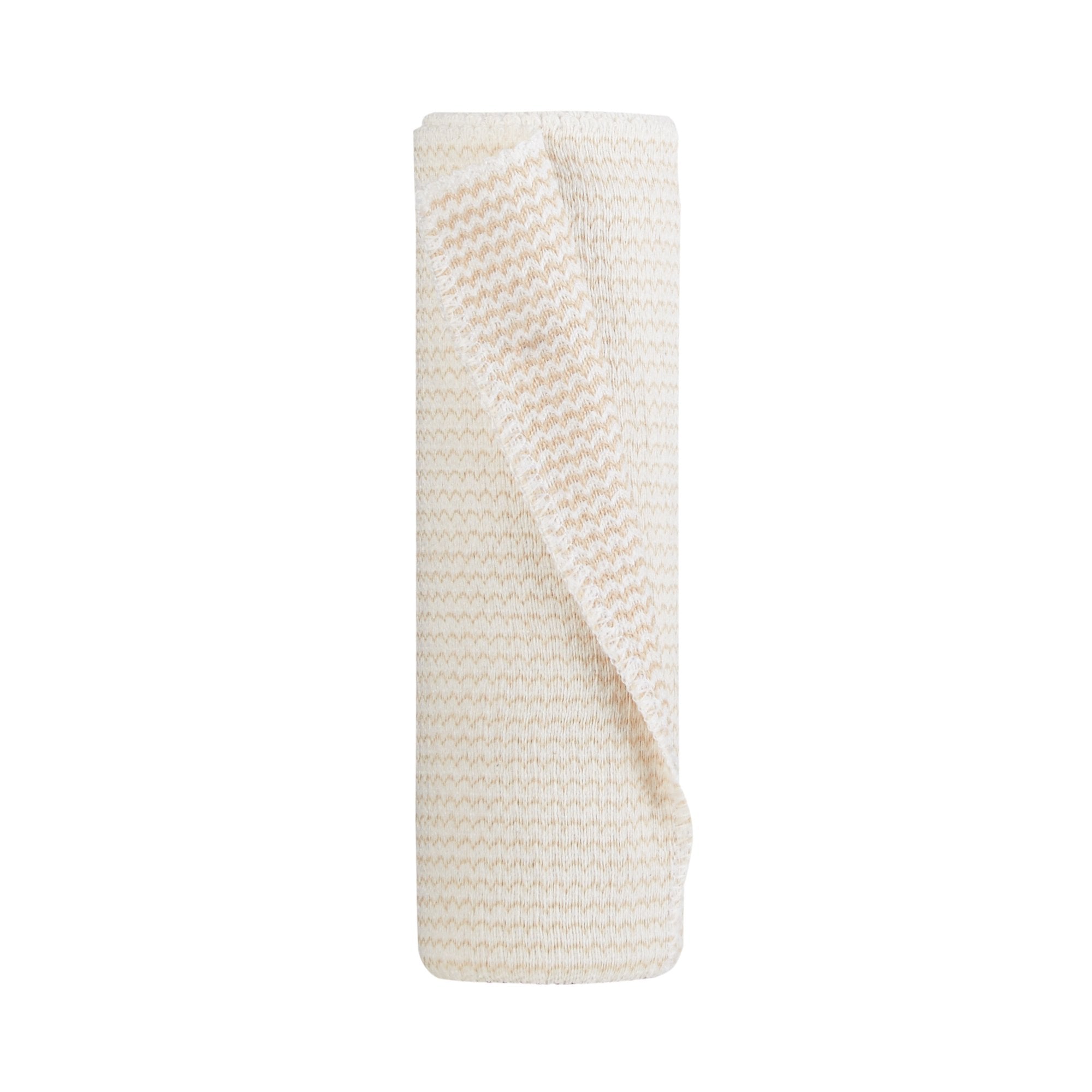 McKesson Hook and Loop Closure Elastic Bandage, 6 Inch x 5 Yard-Elastic Bandage McKesson 6 Inch X 5 Yard Single Hook and Loop Closure Tan NonSterile Standard Compression