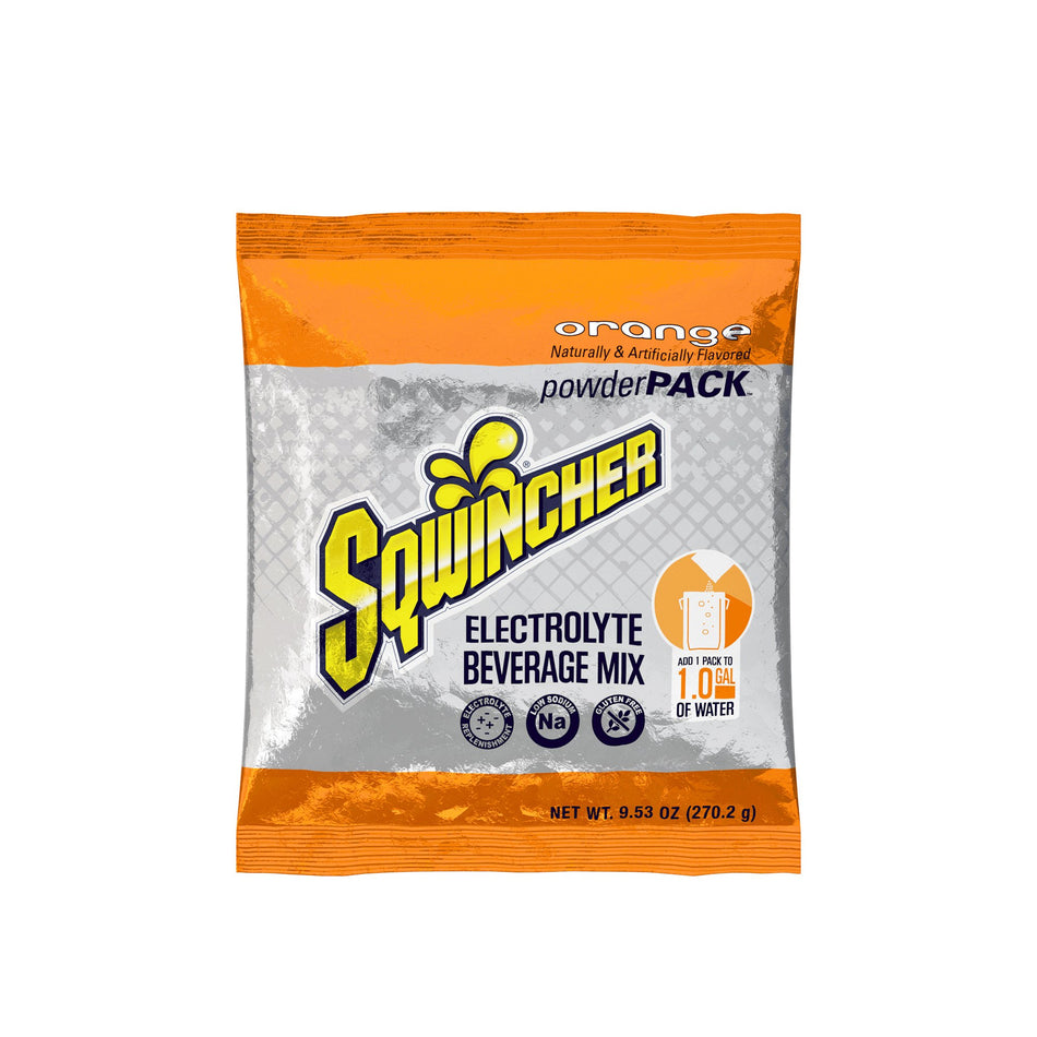 Sqwincher� Powder Pack� Orange Electrolyte Replenishment Drink Mix-Oral Electrolyte Solution Sqwincher� Powder Pack� Orange Flavor 9.53 oz. Electrolyte