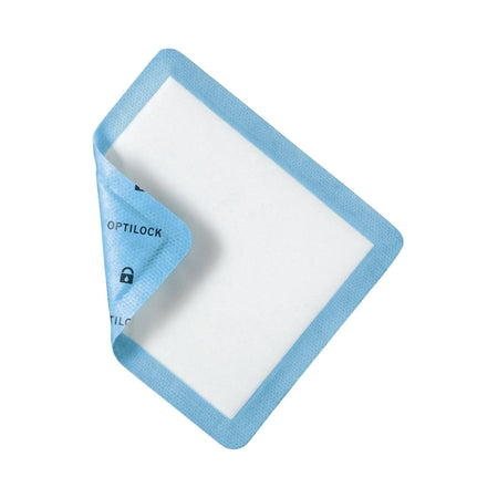 Optilock Nonadherent Dressing, 6 x 10 Inch-Super Absorbent Dressing OptiLock 6-1/2 X 10 Inch Rectangle