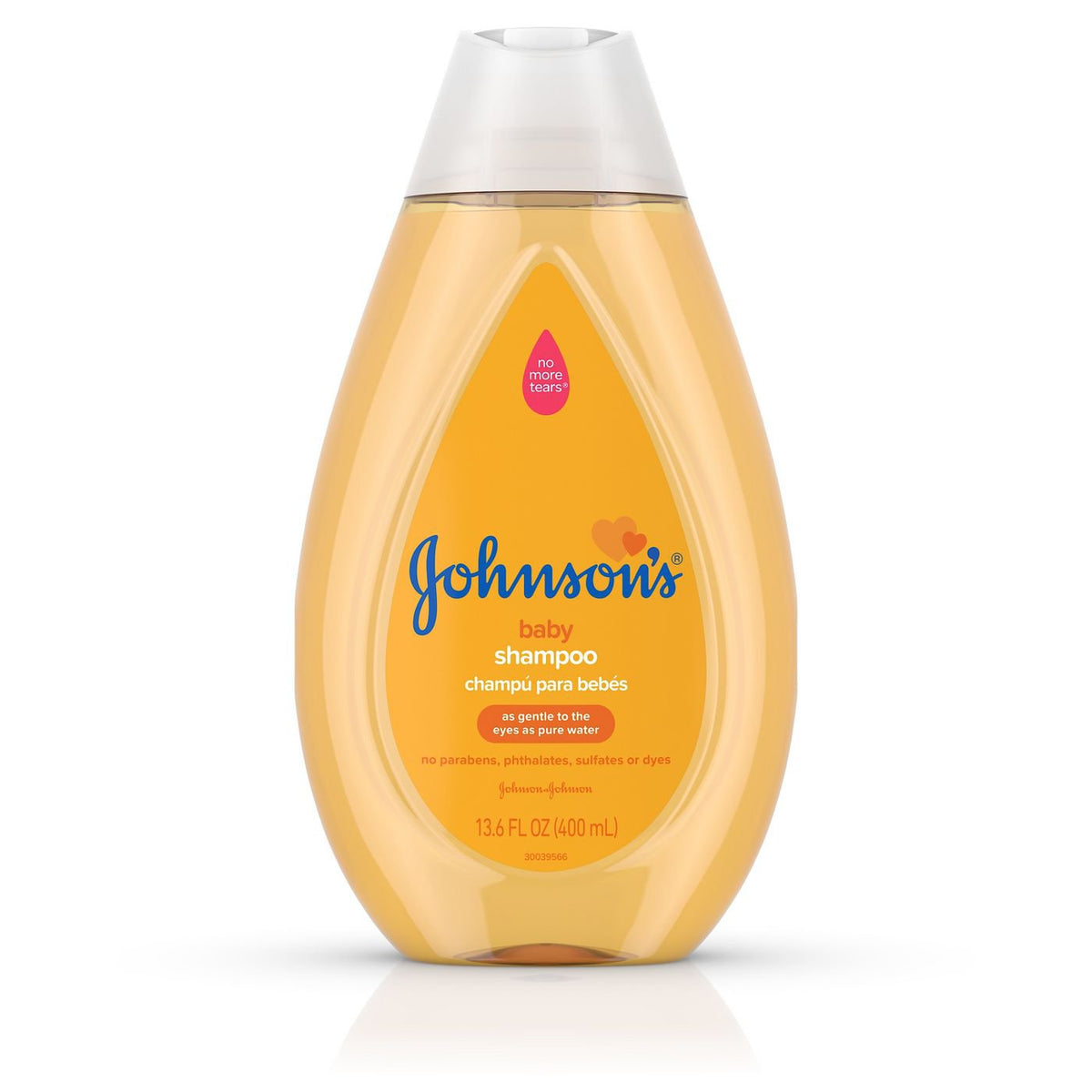 Johnson's No More Tears Baby Shampoo-Baby Shampoo Johnson's no more tears 13.6 oz. Flip Top Bottle Scented