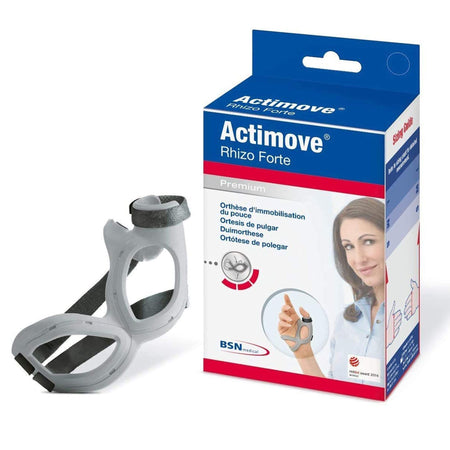 Actimove Rhizo Forte Right Thumb Support, Small-Thumb Support Actimove Rhizo Forte Small Gray