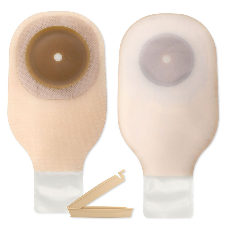 Premier Flextend One-Piece Drainable Transparent, 12-Inch Length,-"Colostomy Pouch Premier Flextend One-Piece System 12 Inch Length Convex, Trim to Fit Drainable"