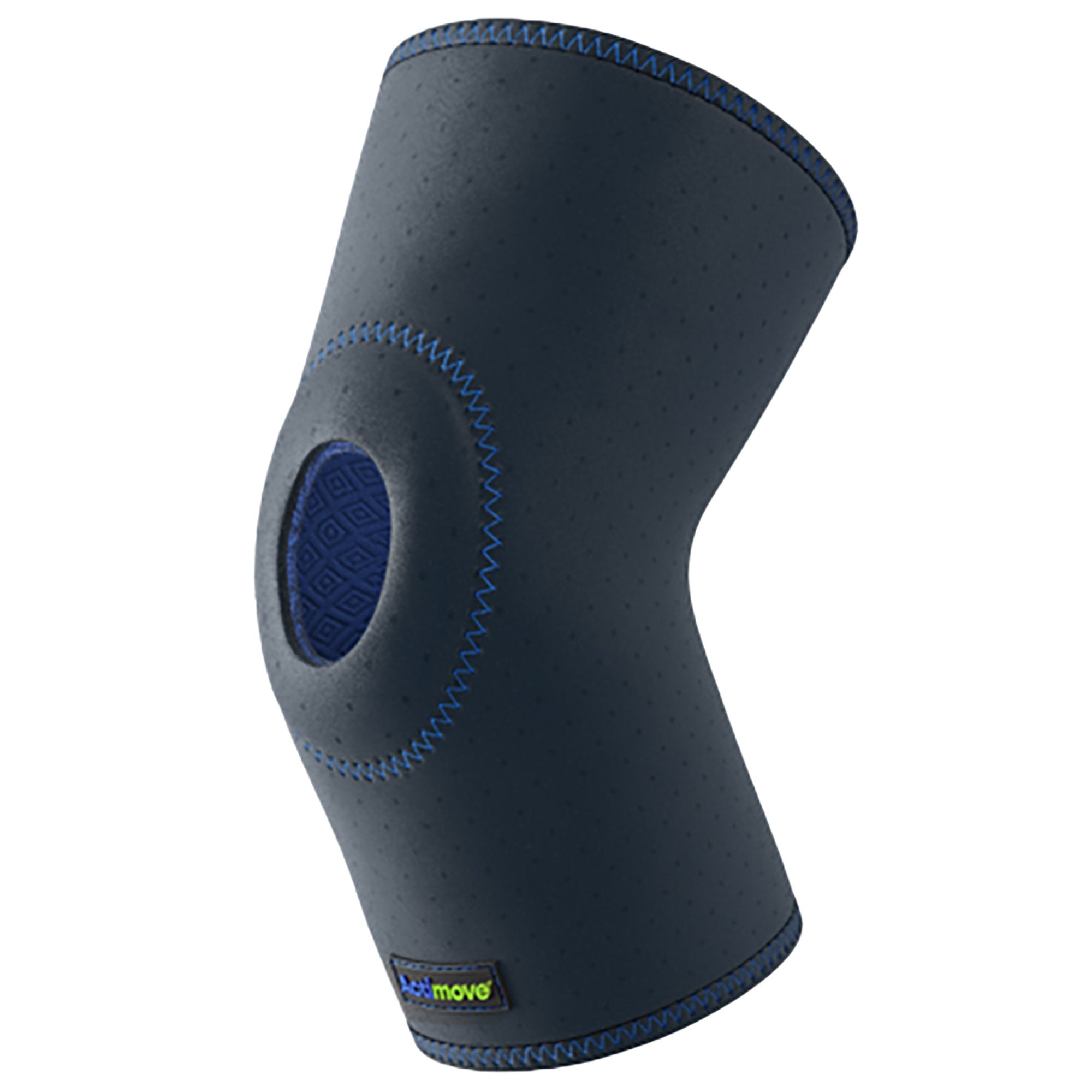 Actimove Sports Edition Open Patella Knee Support, Medium-Knee Support Actimove Sports Edition Medium Without Fastening 16 to 18 Inch Thigh Circumference Left or Right Knee