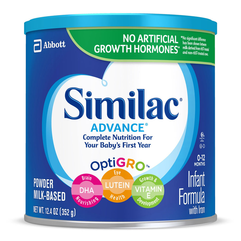 Similac� Advance� 20 Infant Formula, Powder, 12.4-ounce can-Infant Formula Similac� Advance� Unflavored 12.4 oz. Can Powder Iron