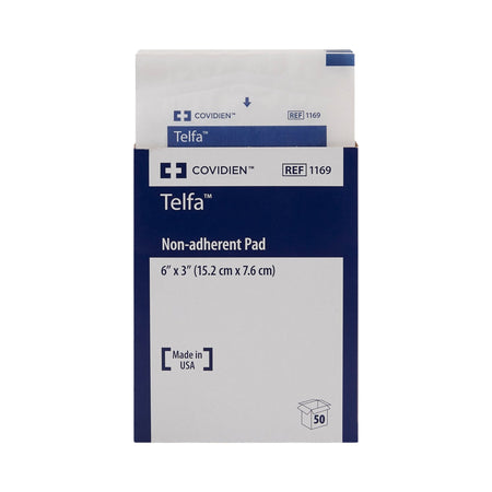 Telfa Ouchless Nonadherent Dressing, 3 x 6 Inch-Non-Adherent Dressing Telfa Ouchless 3 X 6 Inch Sterile 1 per Pack