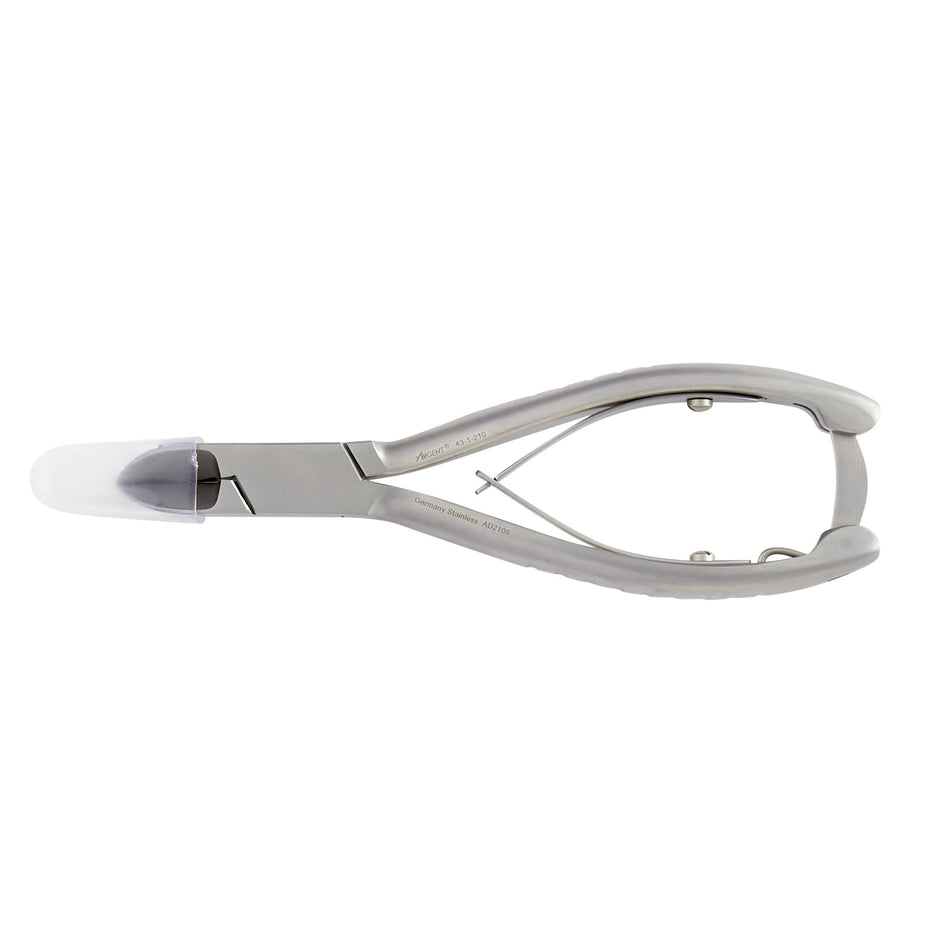 McKesson Argent Nail Nipper, Concave Jaws, 5 Inches-Nail Nipper McKesson Argent Concave Jaw 5-1/2 Inch Length Stainless Steel
