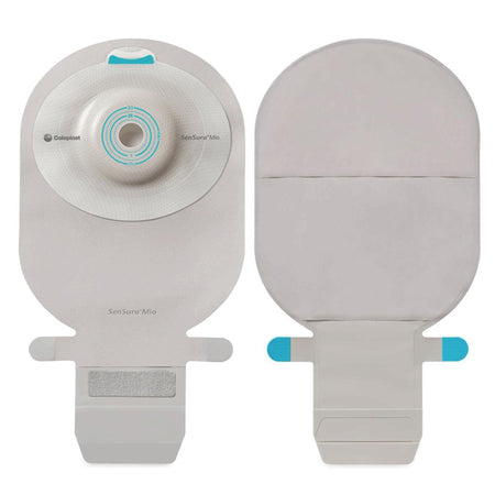 SenSura Mio Flat Maxi Drainable Ostomy Pouch, Clear, 30 mm.-"Ostomy Pouch SenSura Mio One-Piece System 11 Inch Length, Maxi Flat, Pre-Cut 1-3/16 Inch Stoma Drainable"