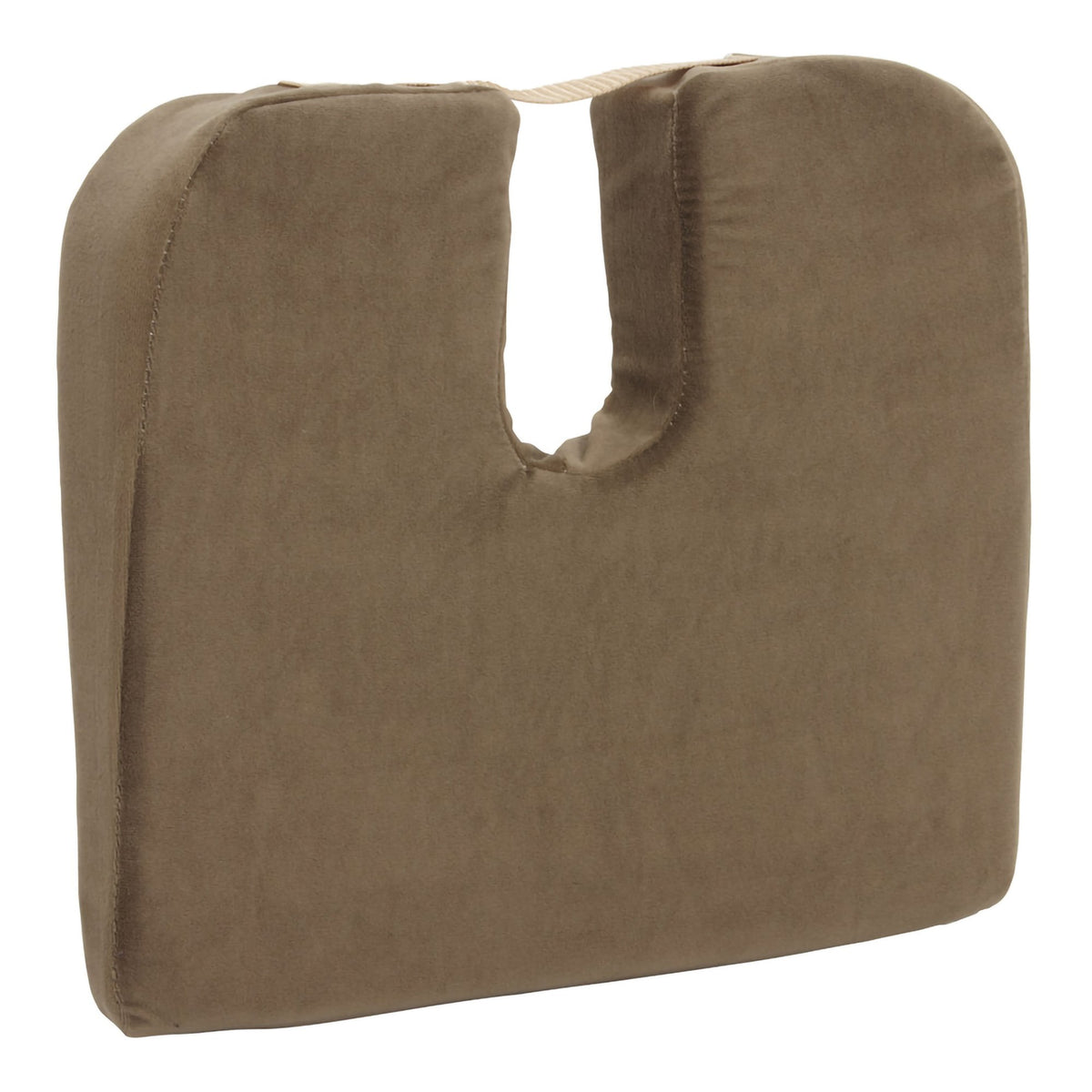 DMI Foam Coccyx Support Seat Cushion-Coccyx Relief Seat Cushion DMI Sloping 15 W X 14 L X 3 to 1-1/2 D Inch Foam