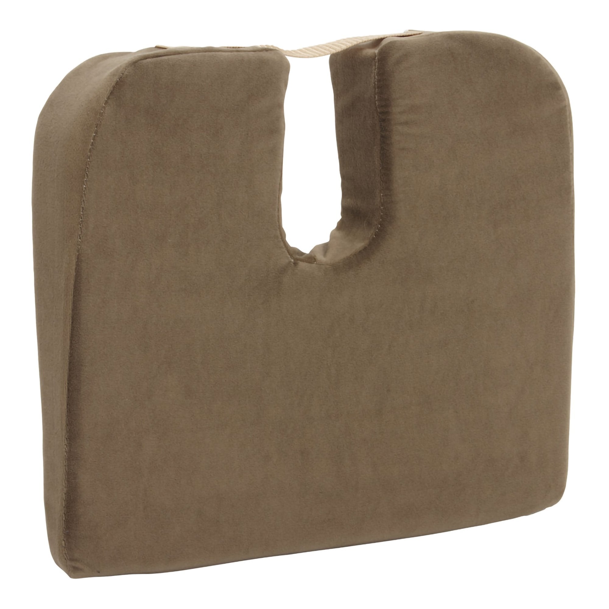 DMI Foam Coccyx Support Seat Cushion-Coccyx Relief Seat Cushion DMI Sloping 15 W X 14 L X 3 to 1-1/2 D Inch Foam