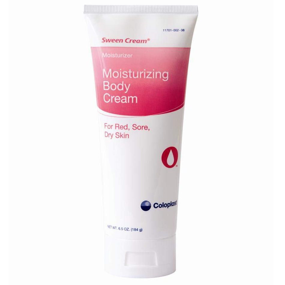 Sween Cream Moisturizing Body Cream, 6.5 oz. Tube-Hand and Body Moisturizer Sween Cream 6.5 oz. Tube Scented Cream CHG Compatible