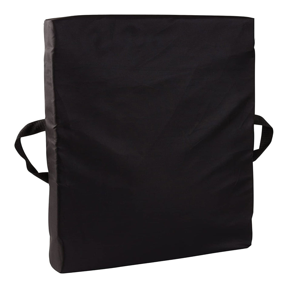Mabis Wheelchair Seat Cushion, Black, 16 D x 20 W x 2 H in.-Seat Cushion DMI 20 W X 16 L X 2 D Inch Foam / Gel