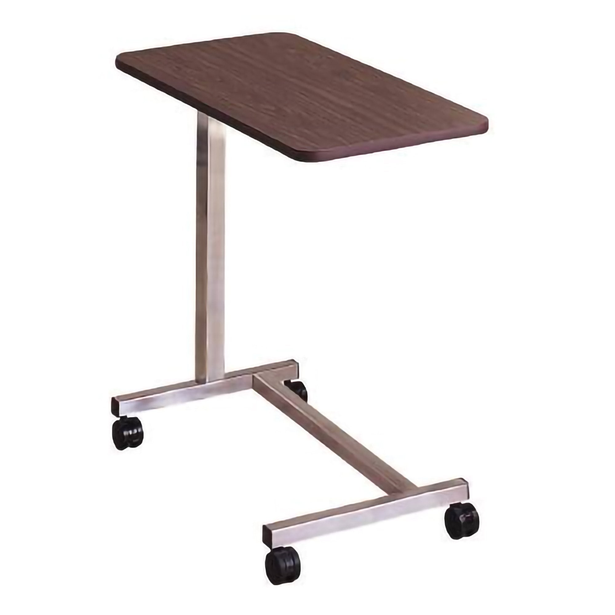 McKesson Non-Tilt Overbed Table, U-Base-Overbed Table McKesson Non-Tilt Spring Assisted Lift 28-1/4 to 43-1/4 Inch Height Range