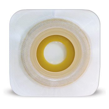 Esteem Synergy Stomahesive Ostomy Skin Barrier With 22-33 mm Stoma Opening-"Ostomy Barrier Esteem synergy Stomahesive Moldable, Standard Wear Adhesive Tape Borders Universal System Hydrocolloid 22 to 33 mm Opening Medium"