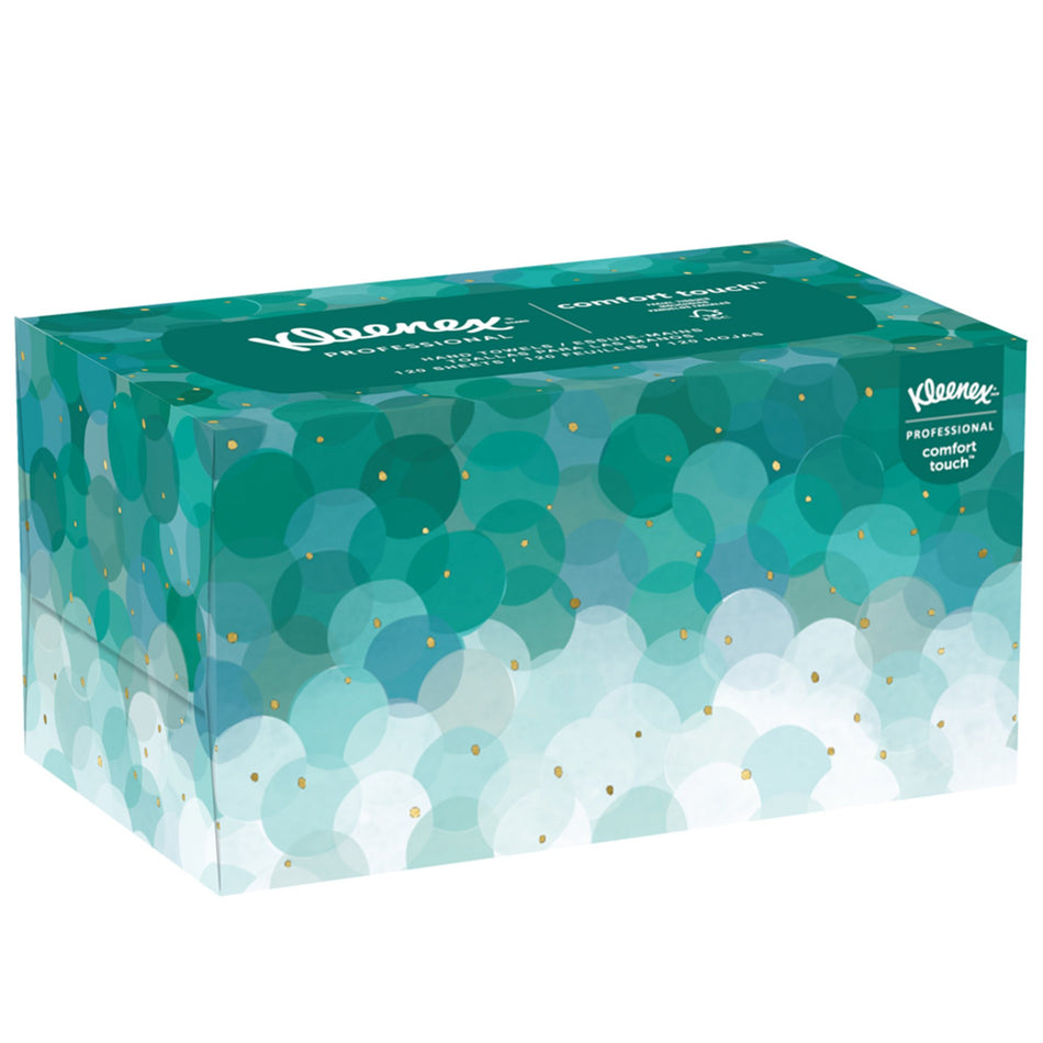 Kleenex Ultra Soft 1-Ply Guest Towel Pop Up Box, 70 Sheets per Box-Guest Towel Pop Up Box Kleenex Ultra Soft Pop Up 9 X 10-1/2 Inch