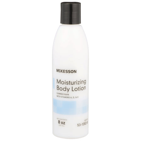 McKesson Hand and Body Moisturizer, Summer Rain Scent Lotion, 8 oz. Bottle-Hand and Body Moisturizer McKesson 8 oz. Bottle Summer Rain Scent Lotion