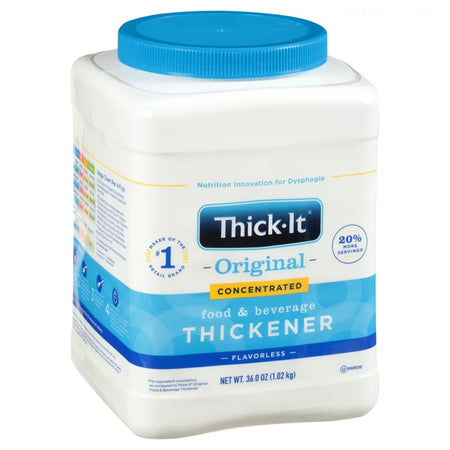 Thick-It Original Concentrated Food & Beverage Thickener, 10 oz. Canister-Food and Beverage Thickener Thick-It Original Concentrated 10 oz. Canister Unflavored Powder IDDSI Level 0 Thin