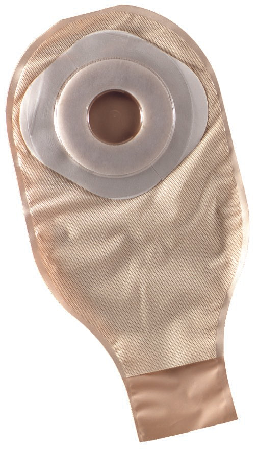 ActiveLife� One-Piece Drainable Transparent Colostomy Pouch, 12-Inch Length, 1� Inch Stoma-Colostomy Pouch ActiveLife� One-Piece System 12 Inch Length 1-1/4 Inch Stoma Drainable