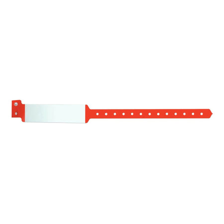 Sentry SuperBand Identification Band, 12 13 Inch, Red-Identification Wristband Sentry SuperBand Write On Band Permanent Snap Without Legend