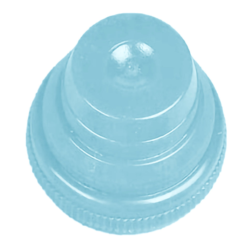 Globe® Scientific Tube Closure Polyethylene Plug Cap Light Blue For use with 10, 12, 13 and 16 mm Tubes Secondary Tube