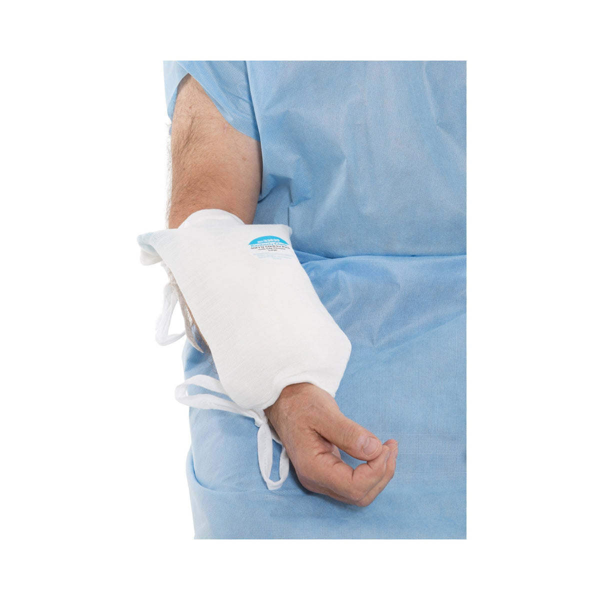 Soft 'N Cold Ice Bag, 6.25 x 9.5 Inch - Physical Therapy>Treatments>Cold - O&M Halyard Inc