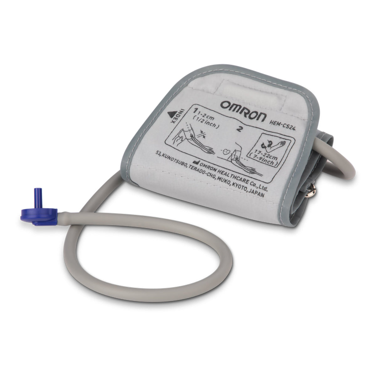 Omron Blood Pressure Cuff-Reusable Blood Pressure Cuff Omron 17 to 22.8 cm Arm Nylon Cuff Small Cuff