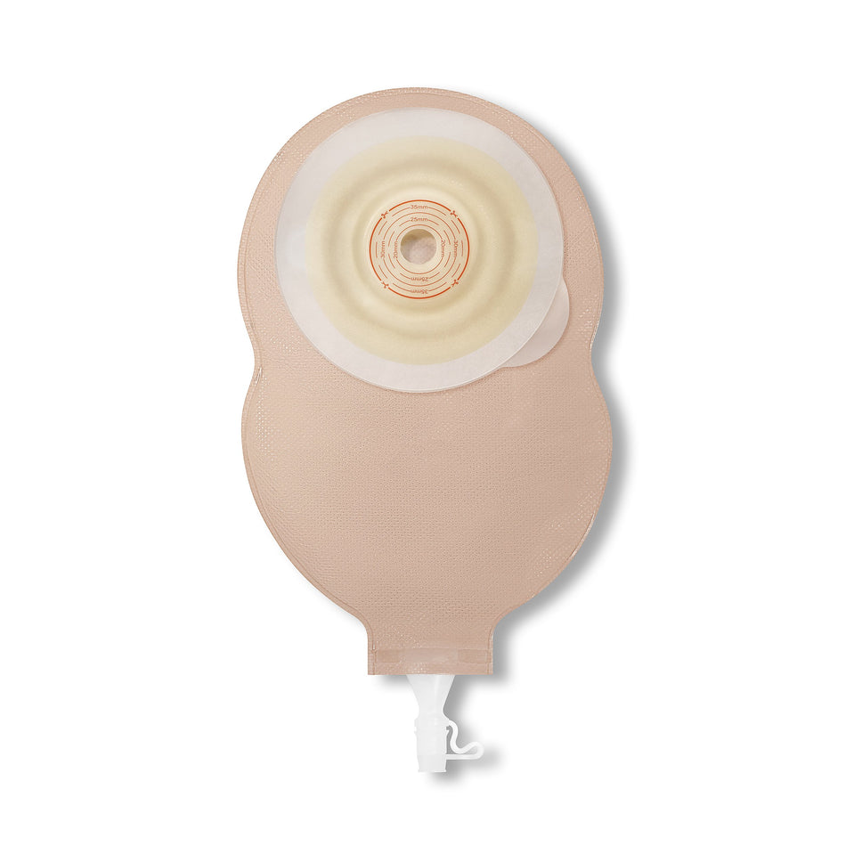 Esteem One-Piece Opaque Urostomy Pouch, 15-40mm-"Urostomy Pouch Esteem One-Piece System Convex V2, Trim to Fit"
