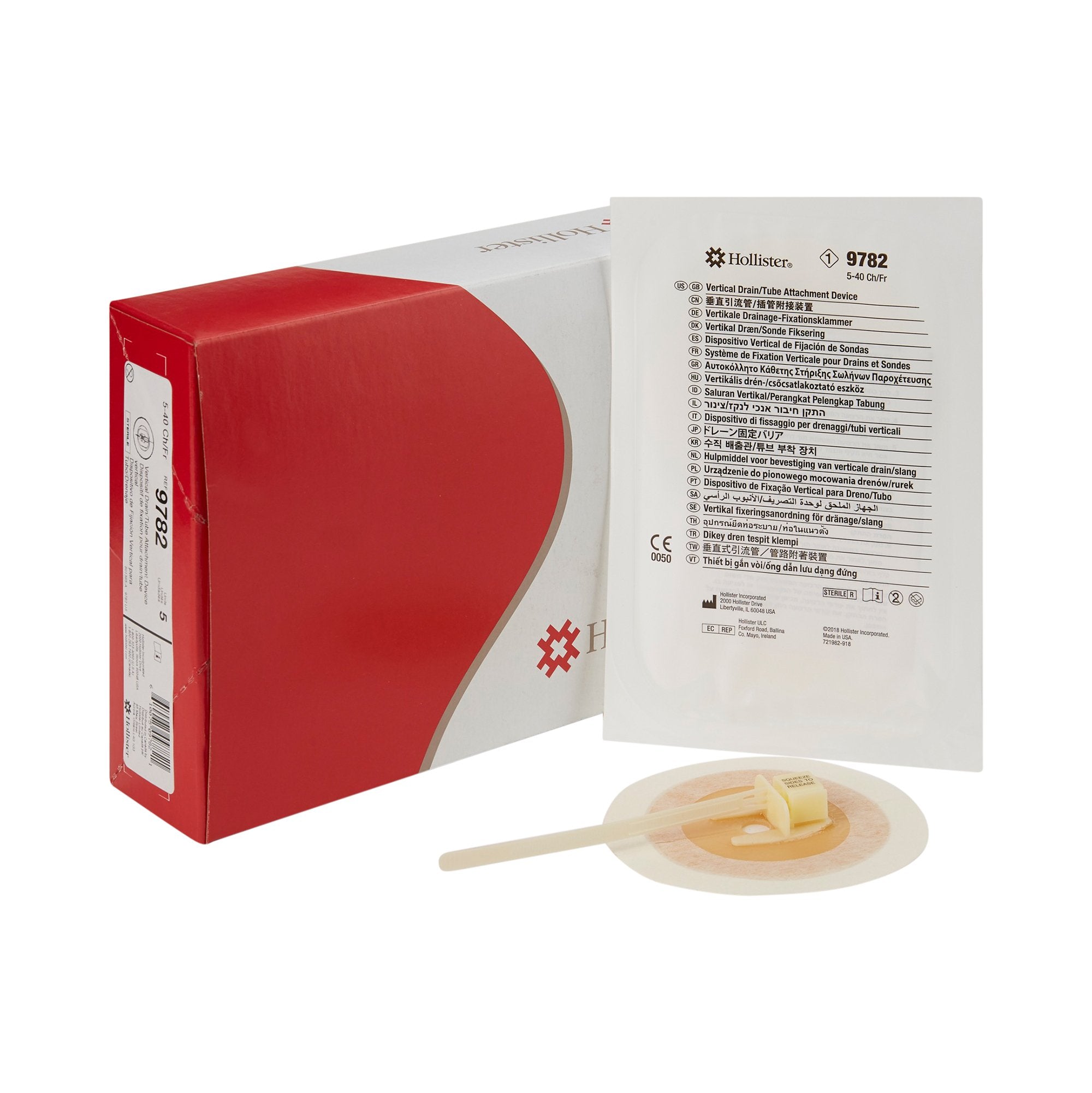 Hollister Drain Tube Attachment Device-Drain Tube Attachment Device Hollister