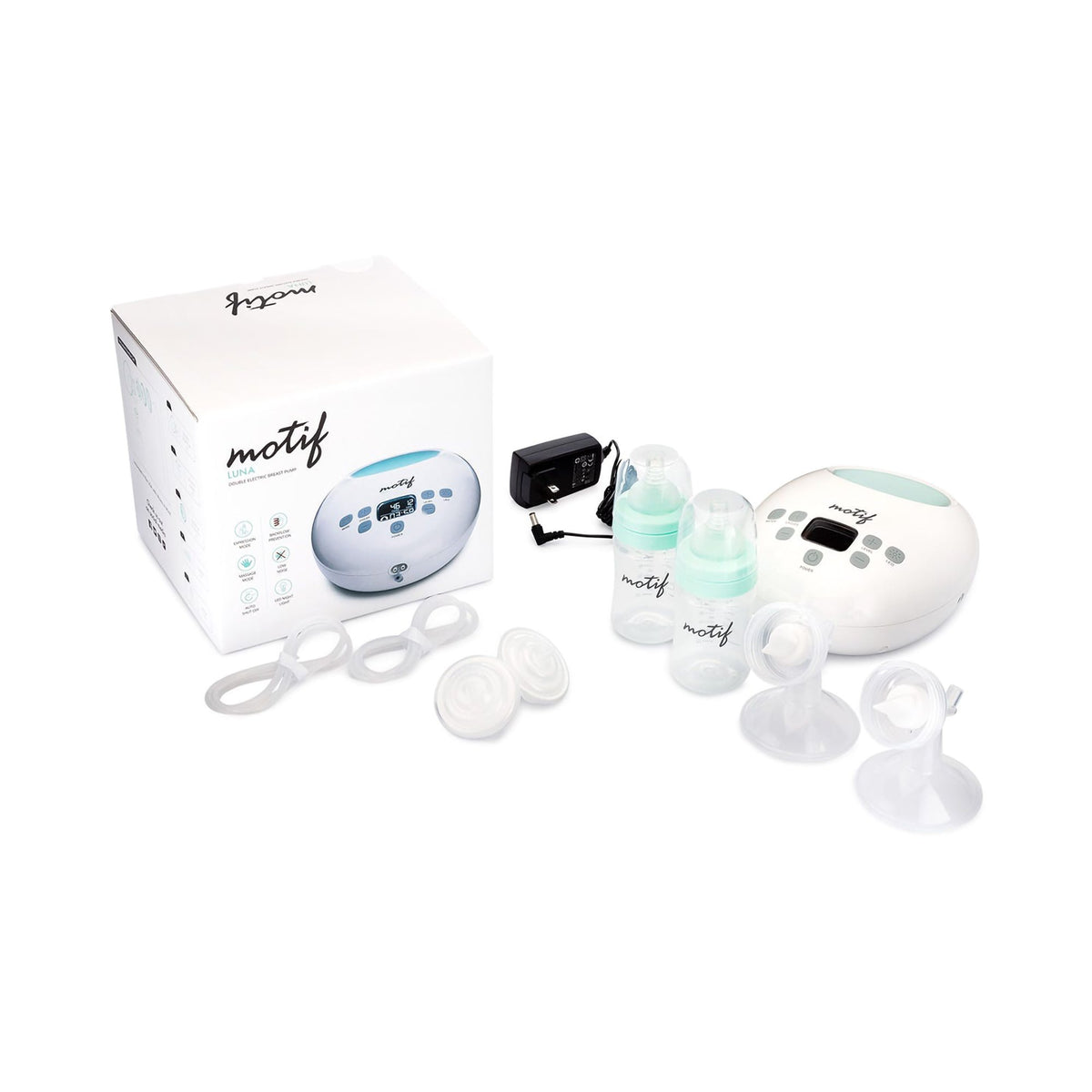 Luna Double Electric Breast Pump Kit-Double Electric Breast Pump Kit Luna