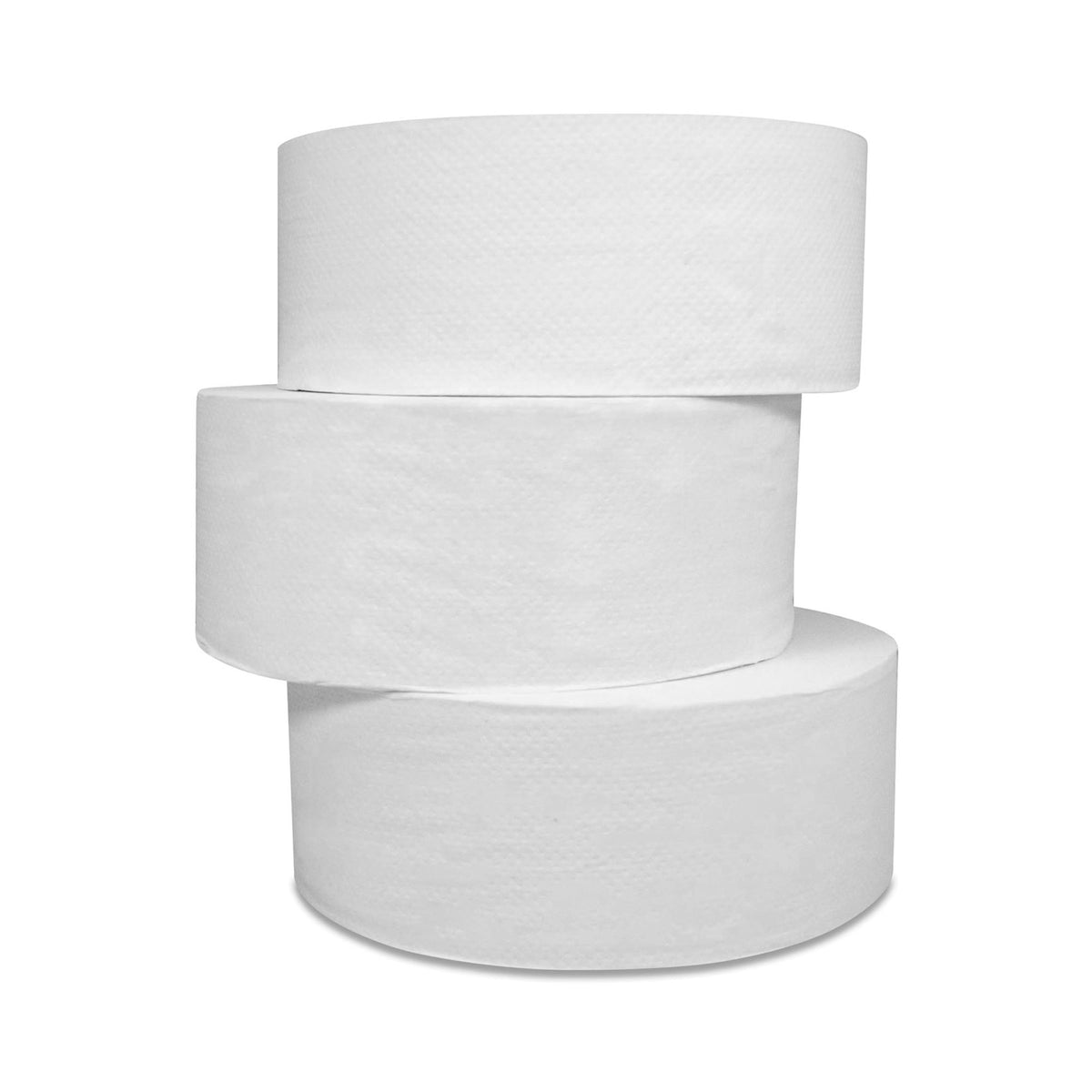 Mor-Soft 2 Ply Jumbo Bath Tissue, 9 Inch x 700 Foot-Toilet Tissue Millennium Mor-soft White 2-Ply Jumbo Size Cored Roll Continuous Sheet 9 Inch X 700 Foot