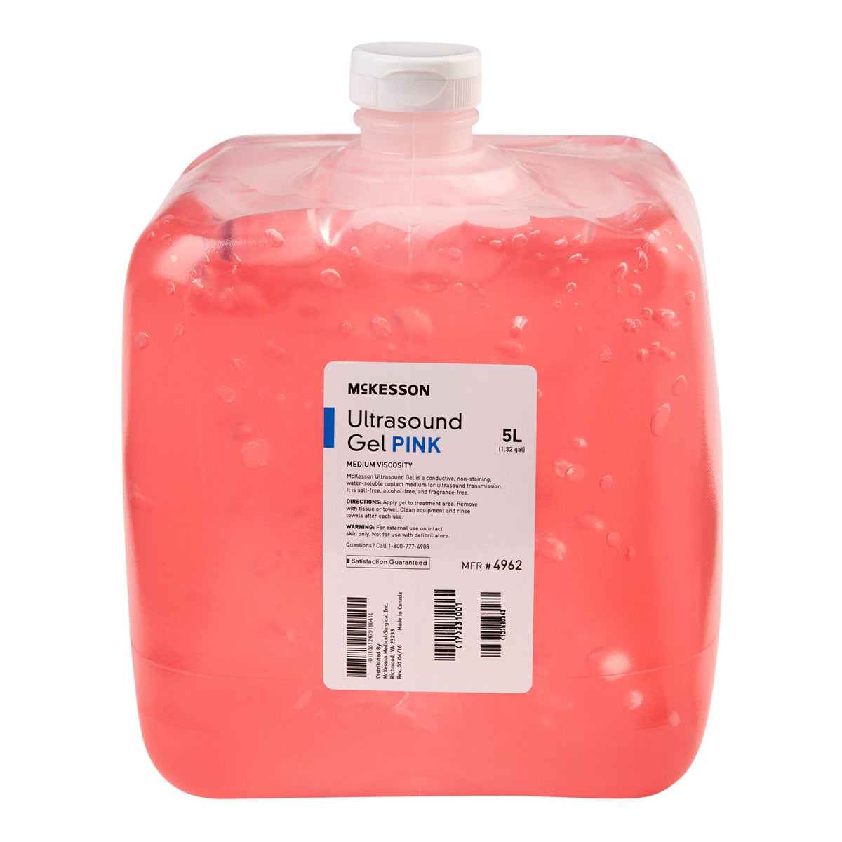McKesson Ultrasound Gel, 5 Liter Cubitainer - Diagnostic Instruments and Supplies>Conductive Gel and Cream - McKesson Brand