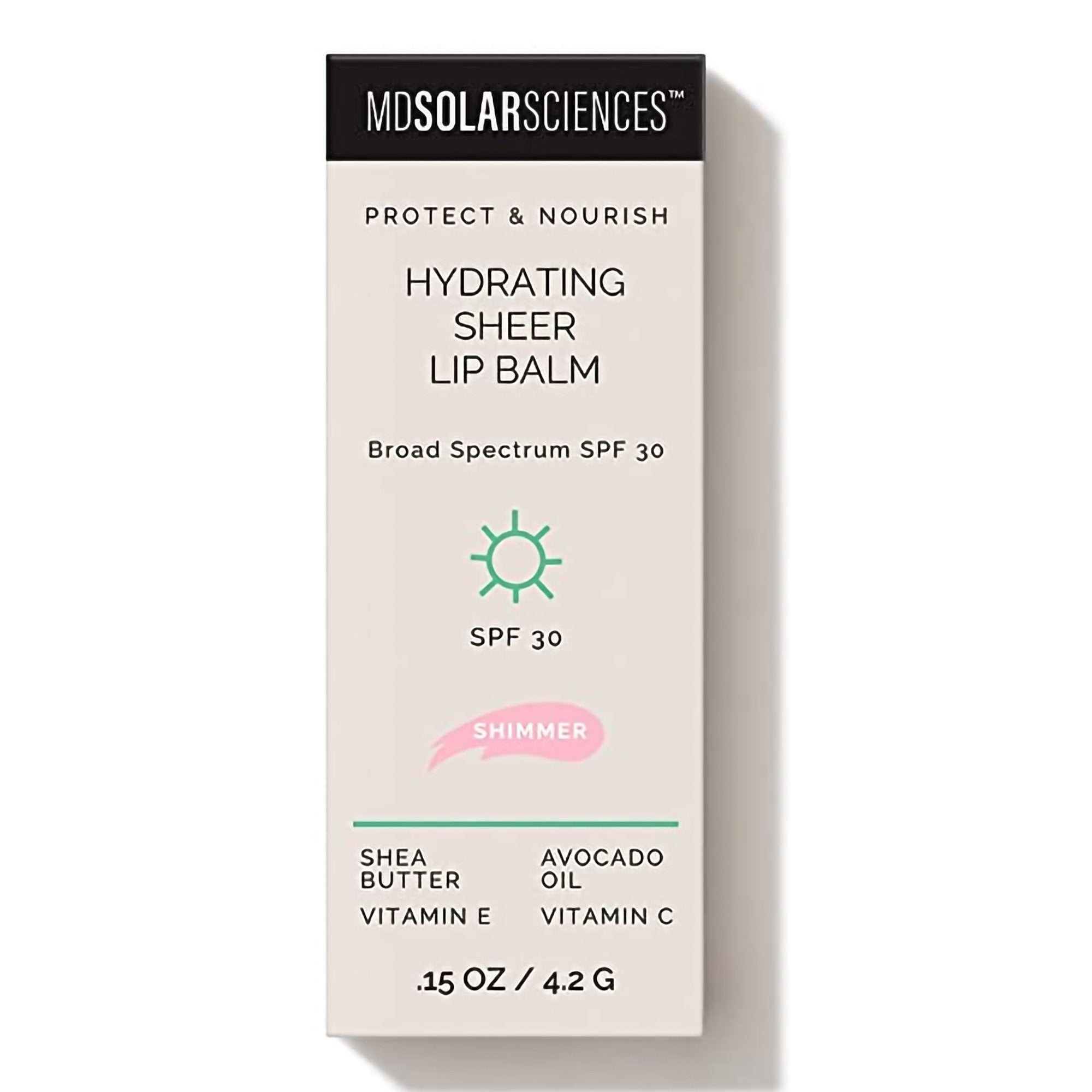 MDSolarSciences® Hydrating Sheer Lip Balm, Shimmer - Personal Hygiene>Mouth Care>Lip Balm - MDSolarSciences
