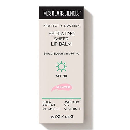 MDSolarSciences® Hydrating Sheer Lip Balm, Shimmer - Personal Hygiene>Mouth Care>Lip Balm - MDSolarSciences
