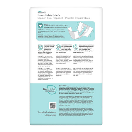 Tranquility® Essential Heavy Incontinence Brief, Small - Incontinence>Adult Briefs and Protective Undergarments - Principl...