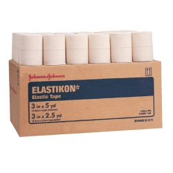 Elastikon� Elastic Tape-Elastic Tape Elastikon� White 3 Inch X 2-1/2 Yard Cotton NonSterile