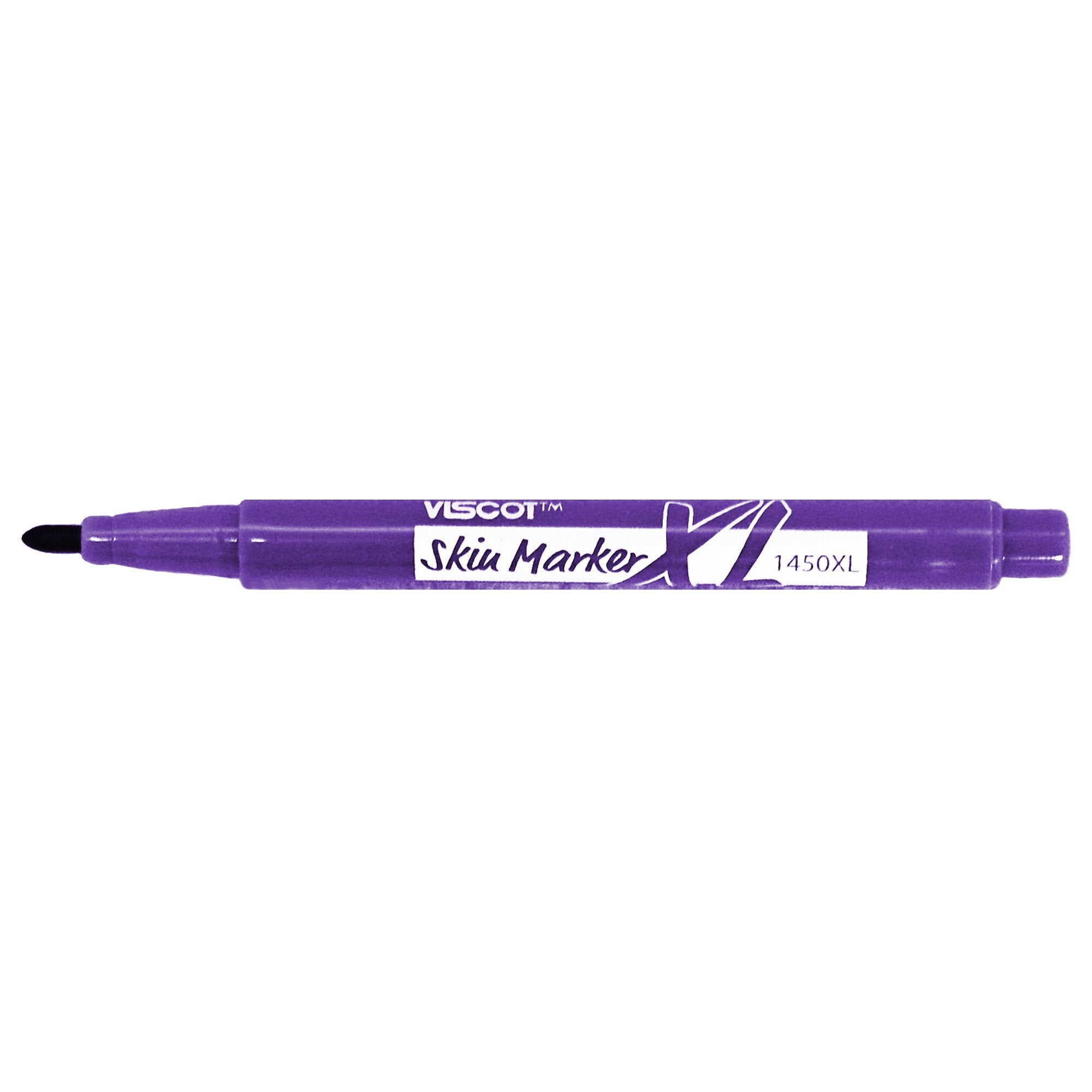 Mini XL Skin Marker-Skin Marker with Ruler Viscot XL Prep-Resistant Gentian Violet Ink Sterile Mini Regular Tip