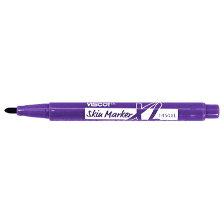 Mini XL Skin Marker-Skin Marker with Ruler Viscot XL Prep-Resistant Gentian Violet Ink Sterile Mini Regular Tip