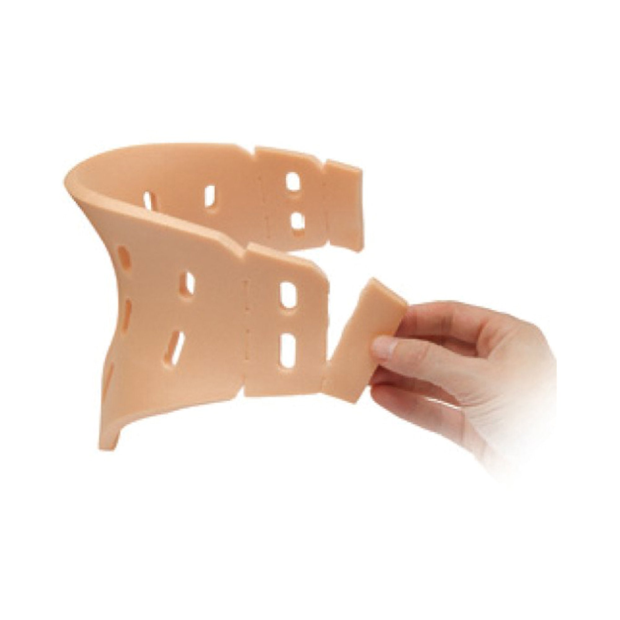 Ossur Philadelphia Cervical Collar, One Size Fits Most-Rigid Cervical Collar Ossur Philadelphia Preformed Adult One Size Fits Most Two-Piece / Trachea Opening Adjustable Height 10 to 19 Inch Neck Circumference