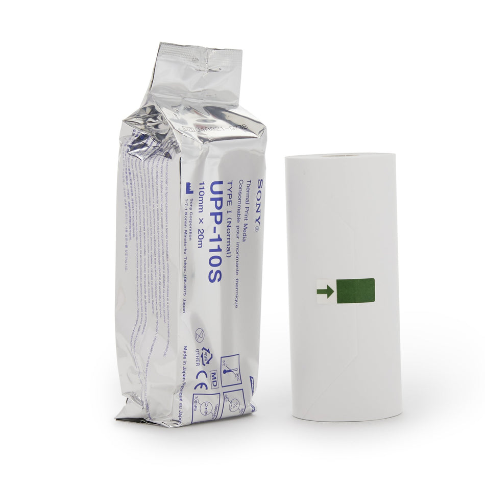 Sony Digital Imaging Media-Ultrasound Video Paper Sony Roll Black and White Standard Without Grid