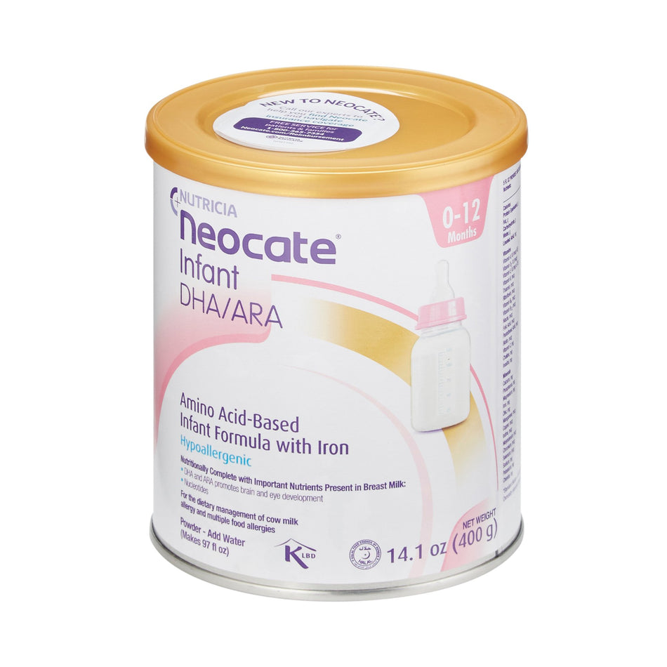 Neocate� DHA & ARA Infant Formula, 14.1-ounce can-Infant Formula Neocate� DHA & ARA Unflavored 14.1 oz. Can Powder Food Allergies