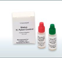 Status First� Immunology Control-Infectious Disease Immunoassay Control Set Status First� H. Pylori Positive Level / Negative Level 2 mL