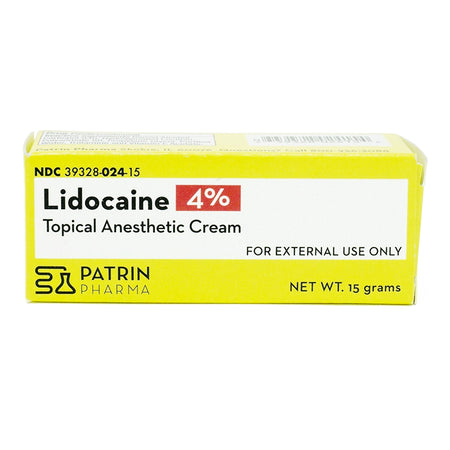 Patrin Pharma 4% Lidocaine Topical Anesthetic Cream - Pharmaceuticals>Rx>Anesthetics - Patrin Pharma Inc