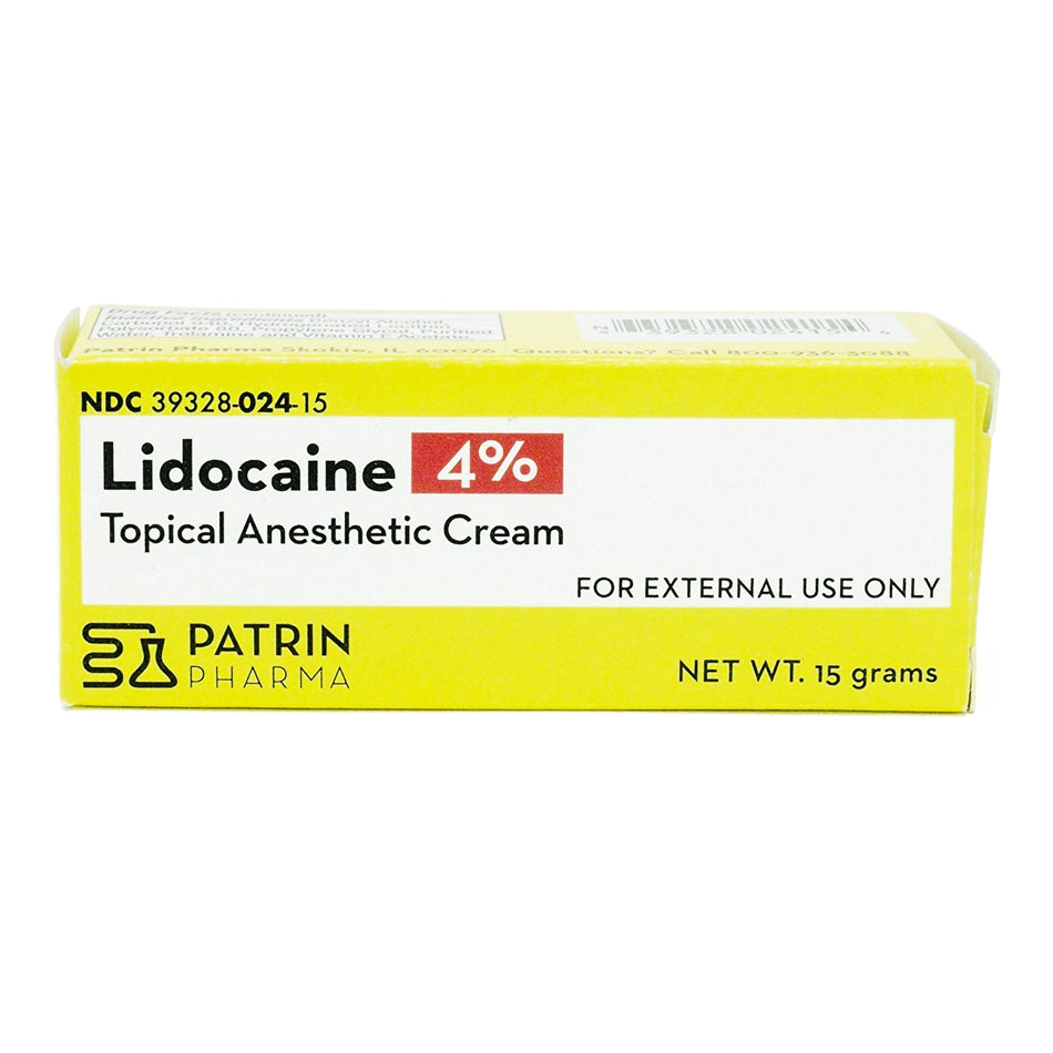 Patrin Pharma 4% Lidocaine Topical Anesthetic Cream - Pharmaceuticals>Rx>Anesthetics - Patrin Pharma Inc