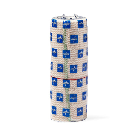 Matrix Double Hook and Loop Closure Elastic Bandage, 6 Inch x 5 Yard-Elastic Bandage Matrix 6 Inch X 5 Yard Double Hook and Loop Closure Natural NonSterile Medium Compression